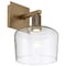 Access Lighting Port Nine Chardonnay, Chardonnay LED Wall Sconce, Antique Brushed Brass Finish, Clear Glass 63144LEDD-ABB/CLR - alternate 6